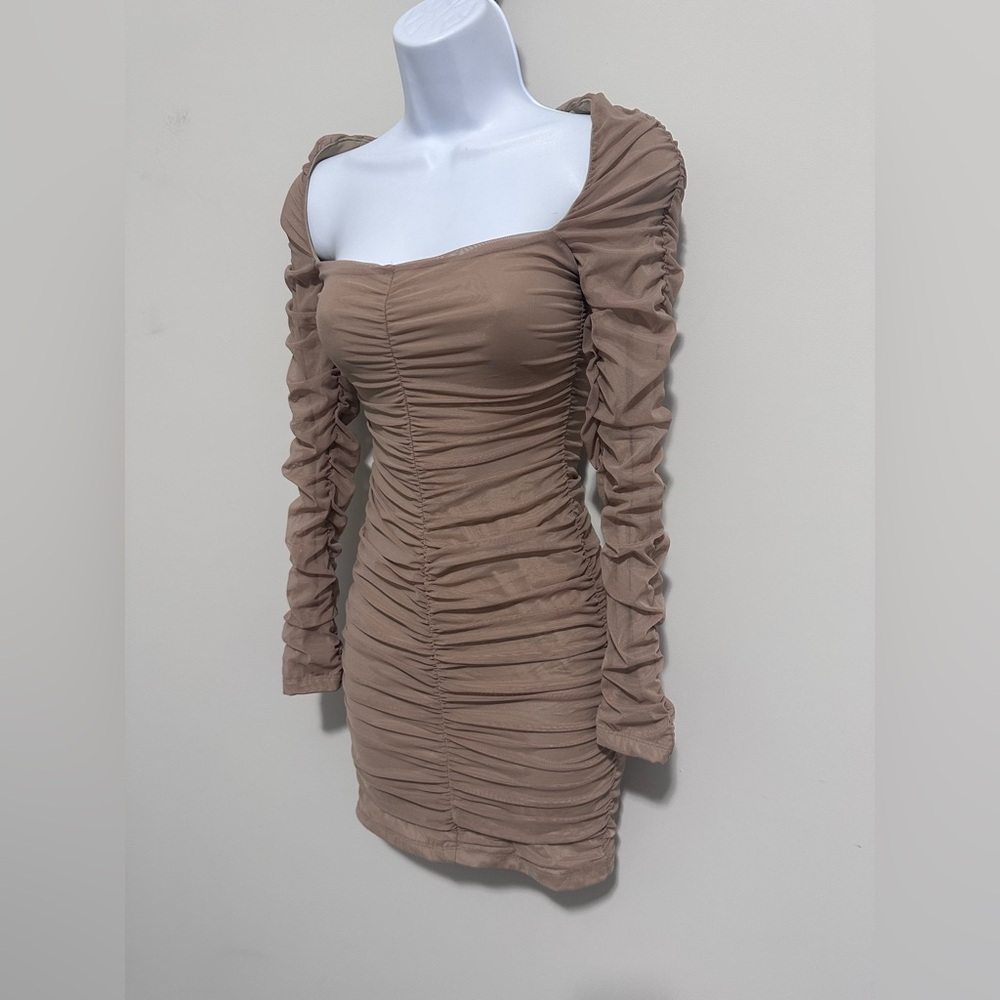 Micheal Costello X Revolve Frankie Mini Long Sleeve Dress - Picture 4 of 8